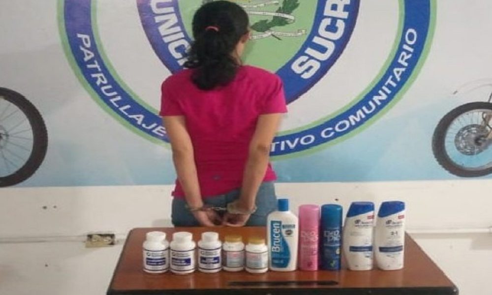 Mujer Es Detenida Por Hurto En Farmatodo