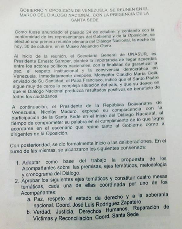 Credito: Unidad Venezuela