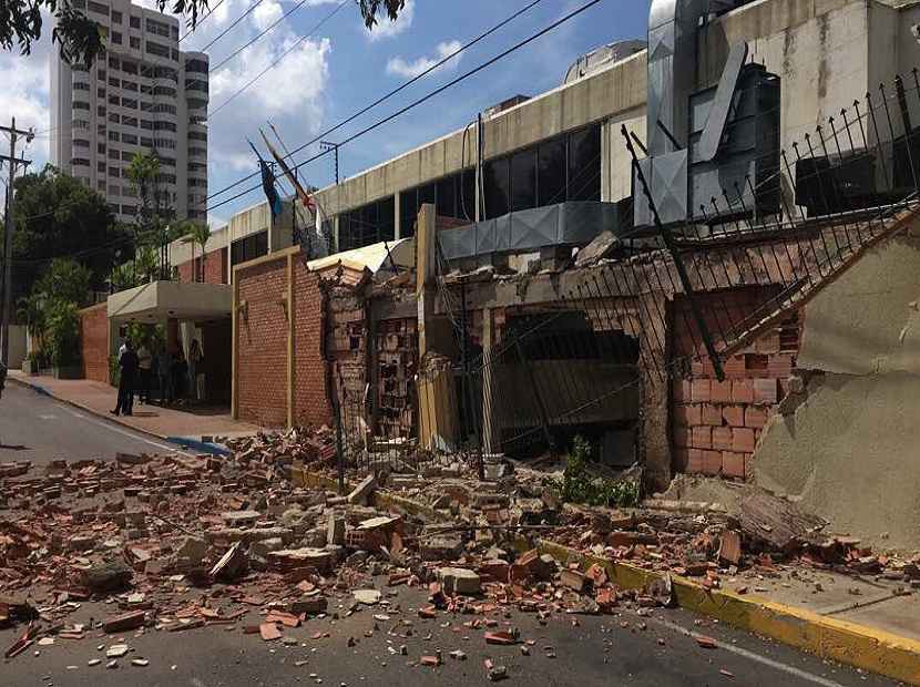 Fuga de gas habría provocado fuerte explosión en el Club Creole de Maracaibo  (+Fotos) - El Cooperante