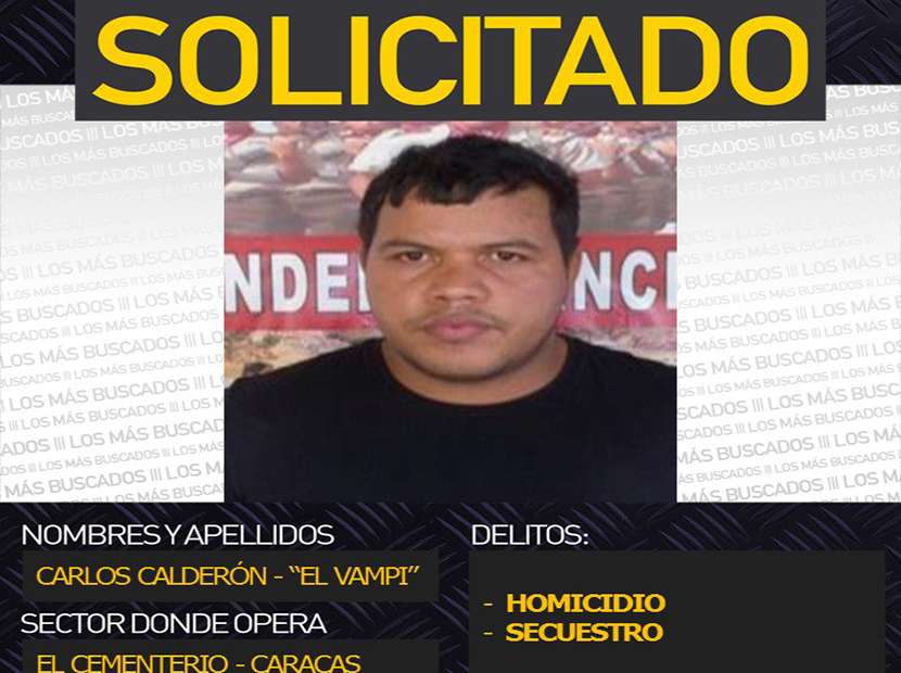 La lista de los asesinos "más buscados" en Venezuela - Venezuela al dia