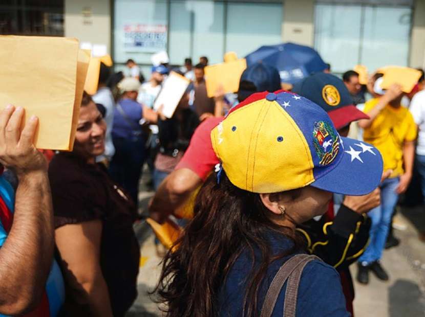 venezolanos en perú gorra de Venezuela