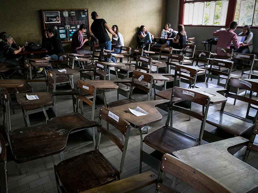 estudiantes de la ucv