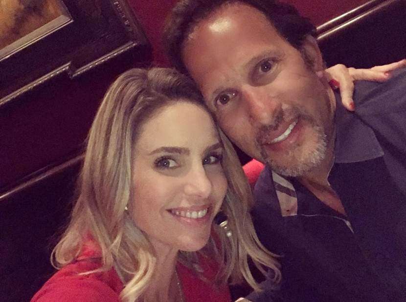 María Alejandra Requena y su esposo