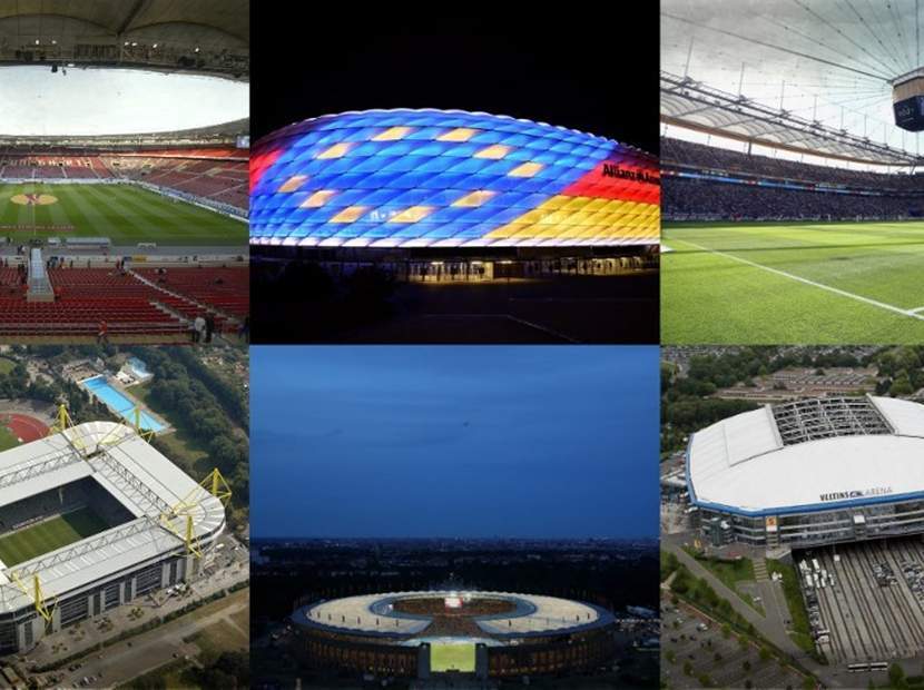 Estos son los estadios que serán sede de la Eurocopa 2024 en Alemania