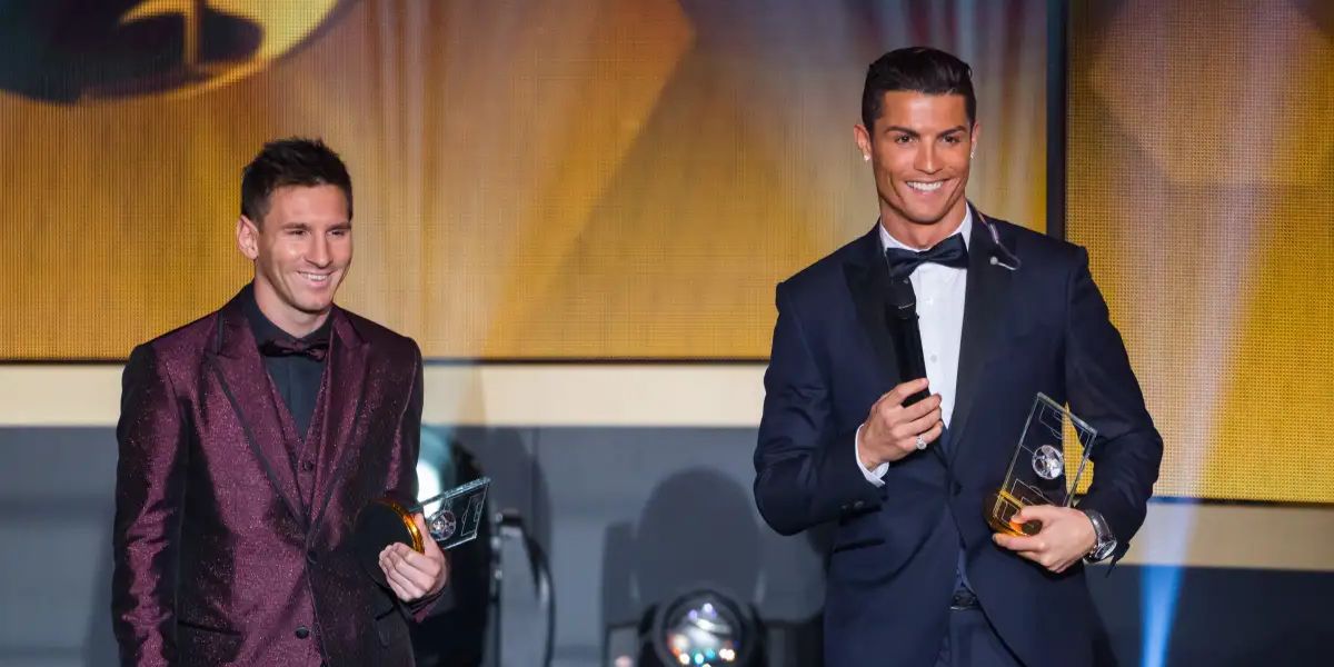 Messi e Cristiano Ronaldo protagonizam campanha da Louis Vuitton