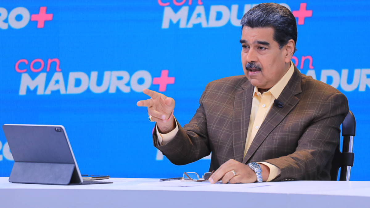 Nicolás Maduro, presidente de Venezuela. Foto: Prensa Presidencial.