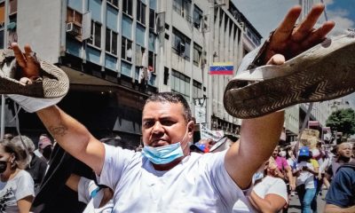 José Cádiz, enfermero y dirigente del sector salud en Venezuela.