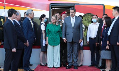 Maduro y Cilia Flores en Pekín