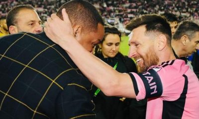 Messi y Will Smith
